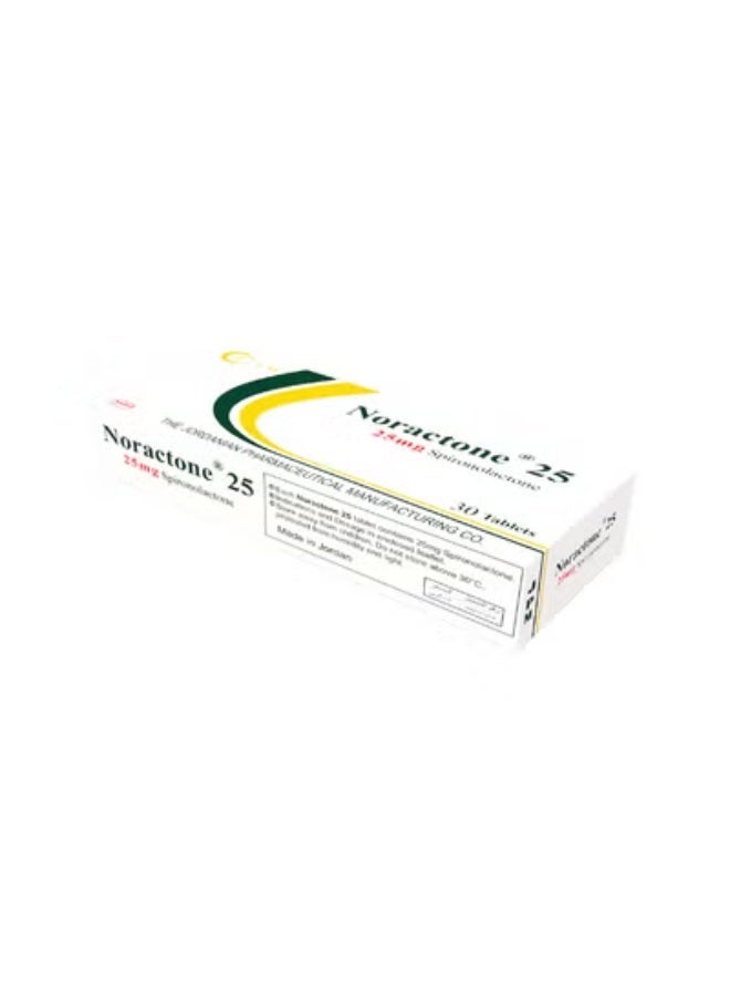 Noractone 25 mg Spironolactone Tablets 30 Count - Image 4